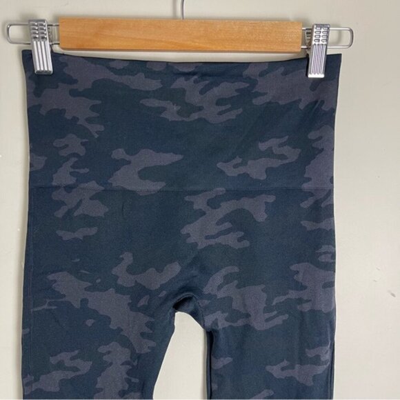 Spanx Look at Me Now Seamless High Waisted Shaping Leggings Camo Brown SZ Small - Picture 5 of 14